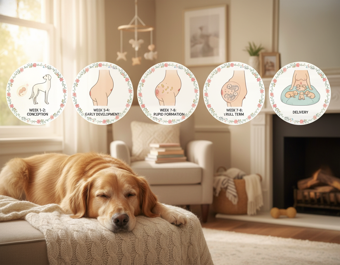 how long are dogs pregnant for