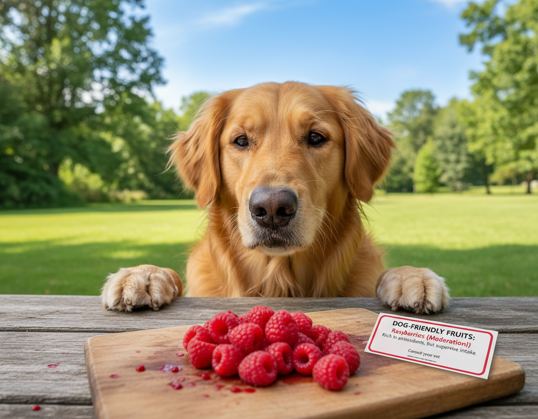 can dogs have raspberries