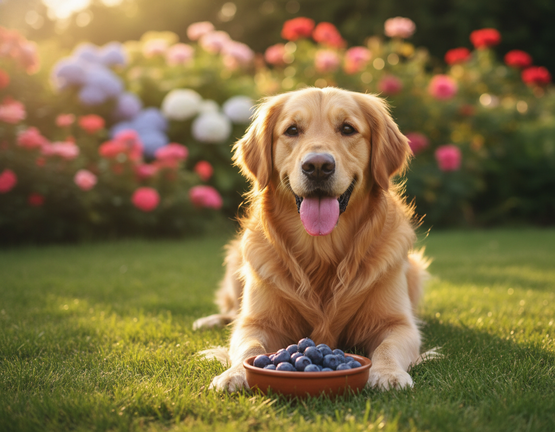 can dogs have blueberries