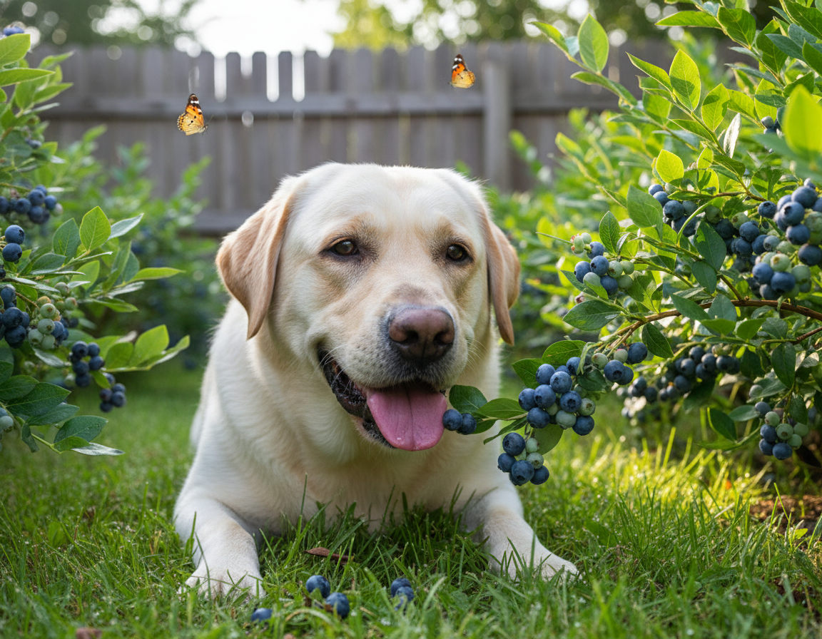 can dogs eat blueberries