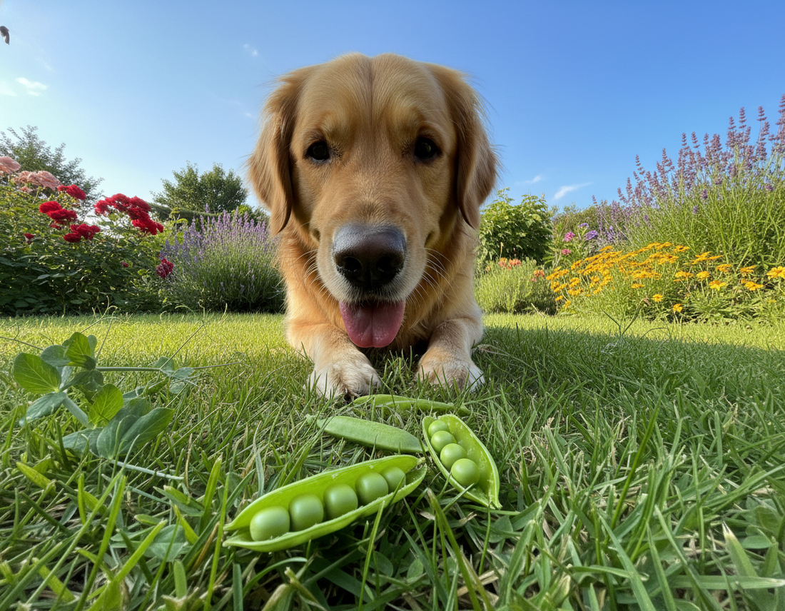 can dogs eat peas
