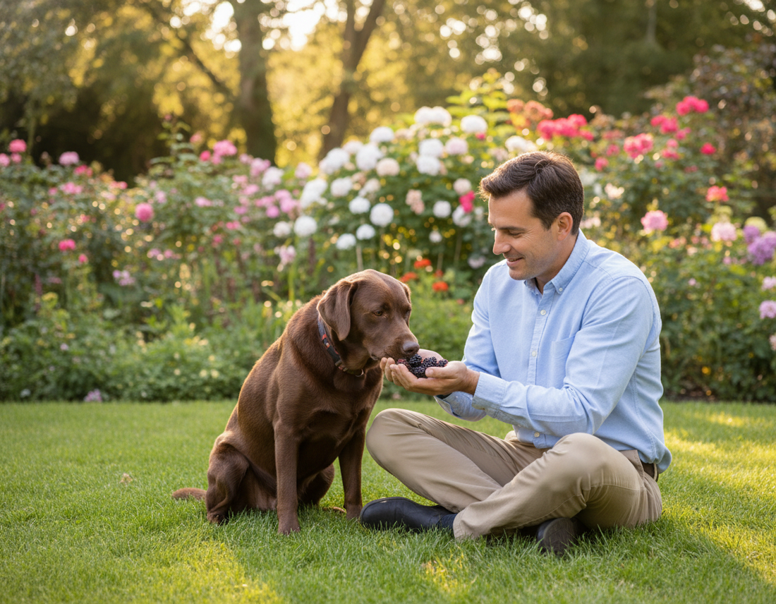 can dogs eat blackberries