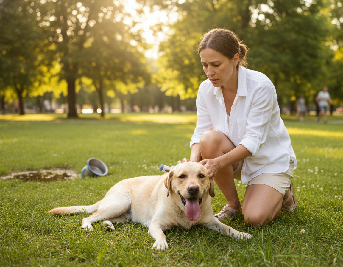 signs of heat stroke in dogs