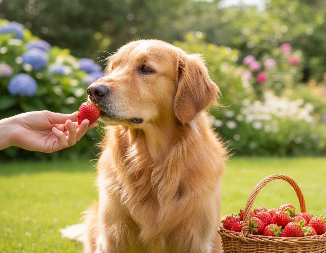 can dogs eat strawberries