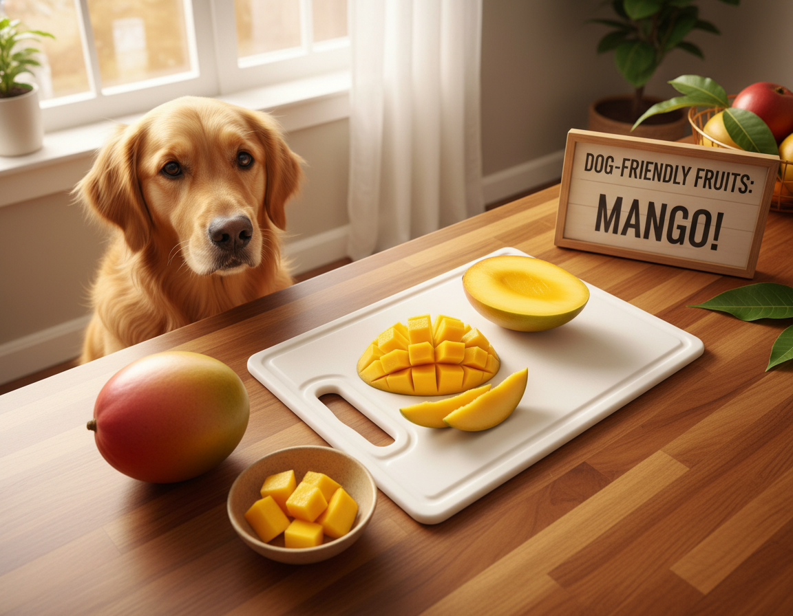 can dogs have mango